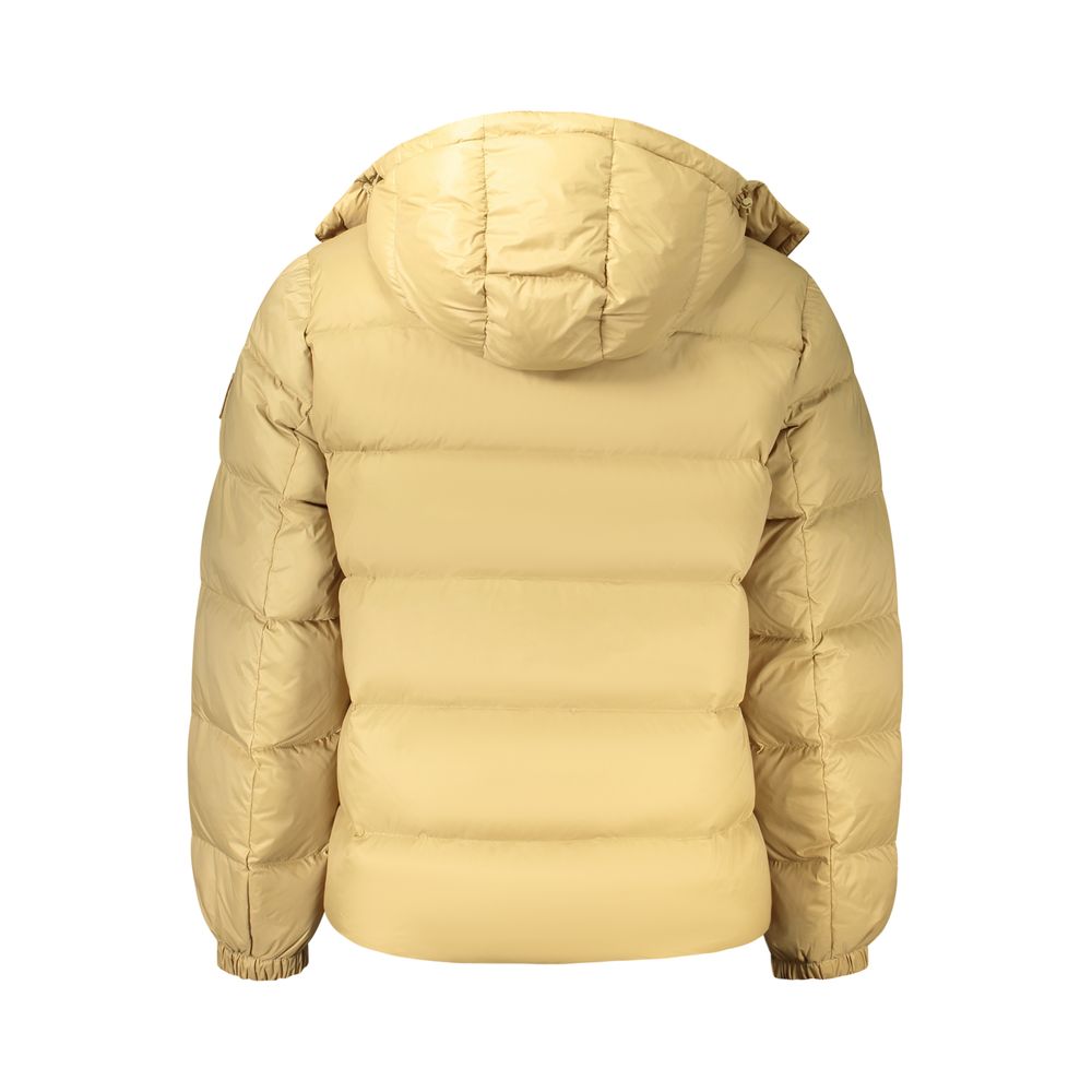 Calvin Klein full-length nylon jacket – beige