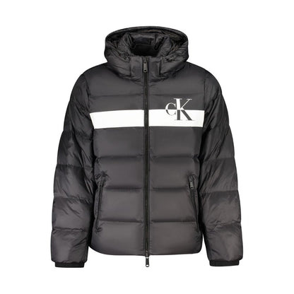 Calvin Klein nylon shell jacket – black