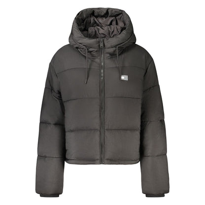 Tommy Hilfiger recycled-polyester shell jacket – black