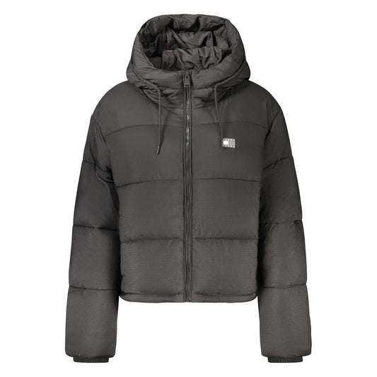 Tommy Hilfiger recycled-polyester shell jacket – black