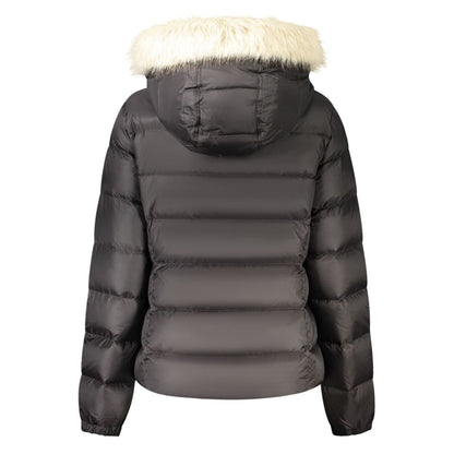 Tommy Hilfiger Jacket with Detachable Hood – Black