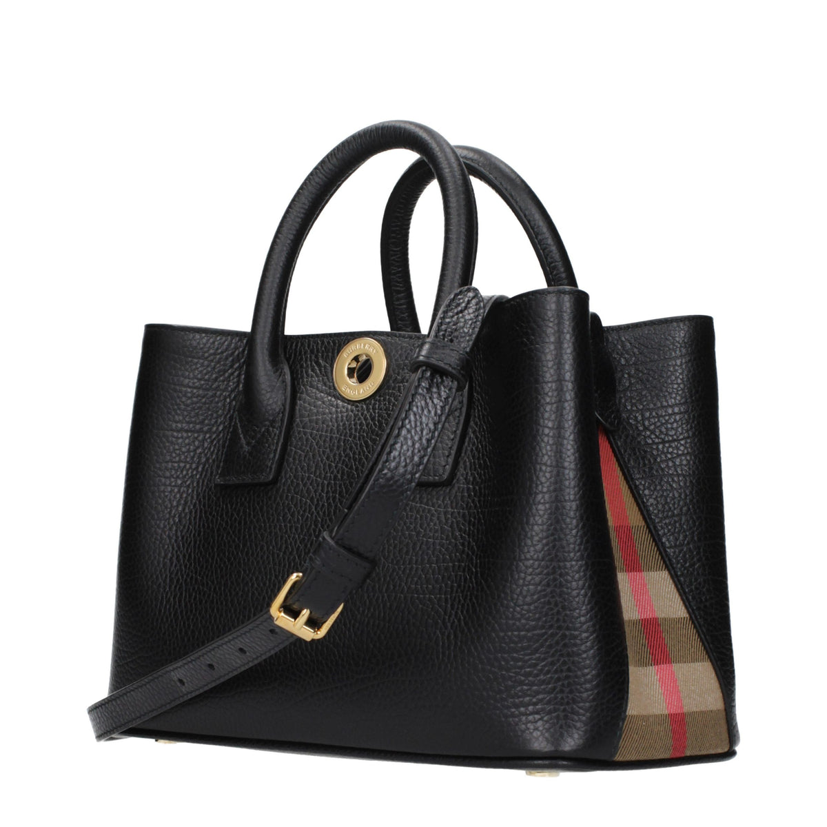 Burberry Leather Handbag – Black (8111968)