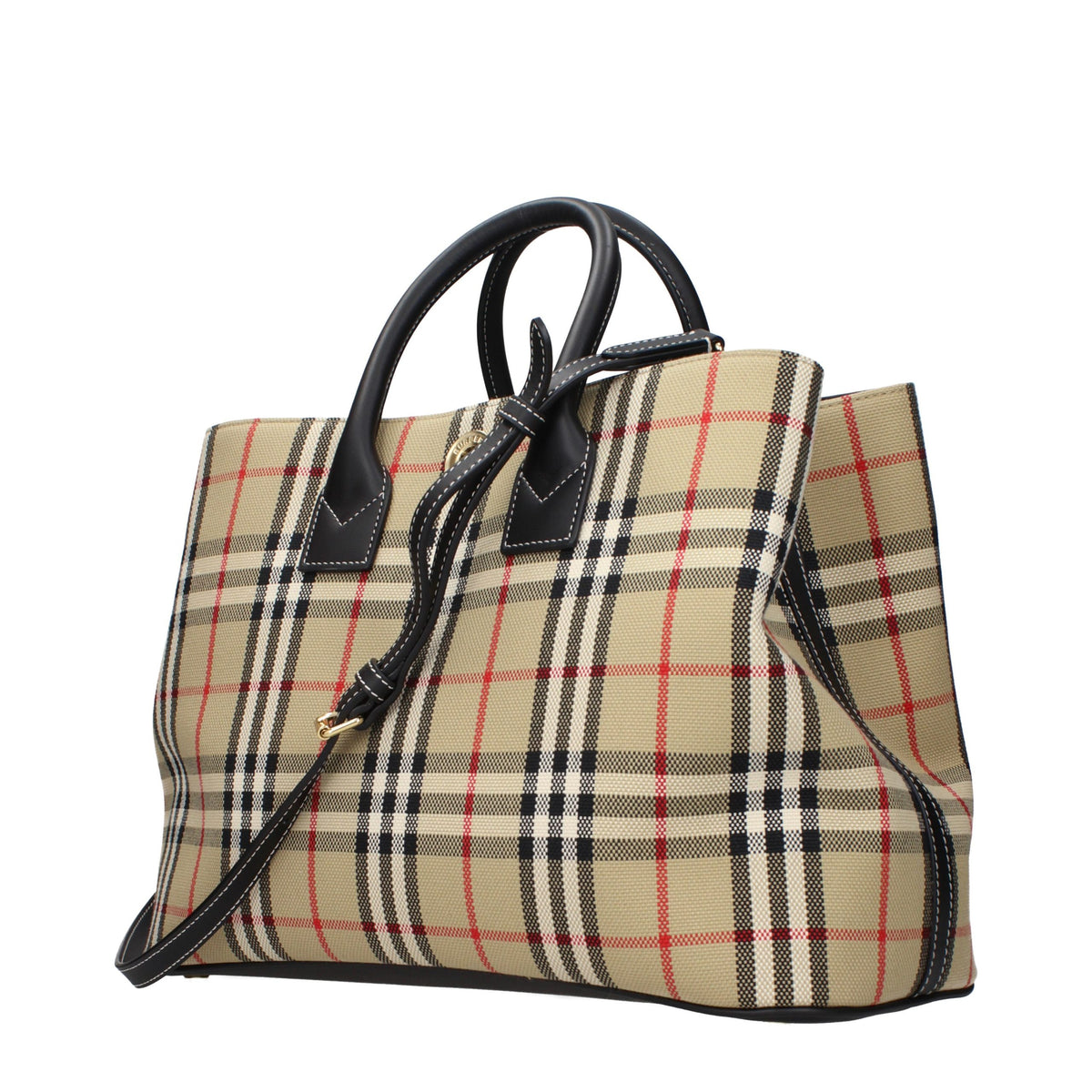 Burberry Fabric Handbag – Beige (8128935)