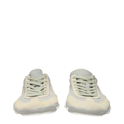 Magliano Beige Leather Low Top Sneakers
