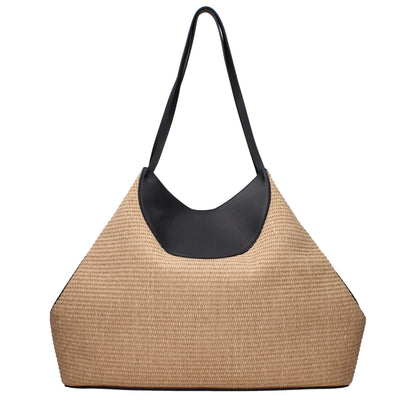 Givenchy beige raffia shoulder bag