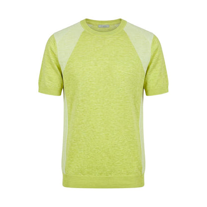 Malo Green Linen Men Sweater