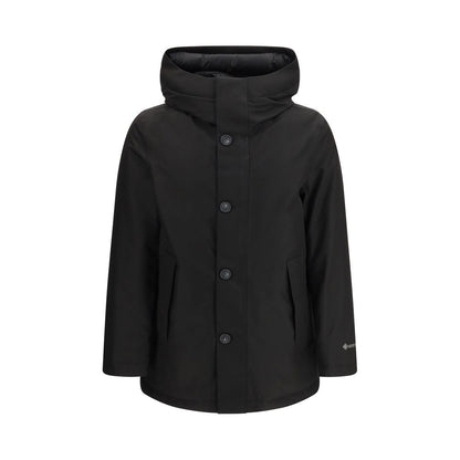Woolrich Black Goose Down Parka