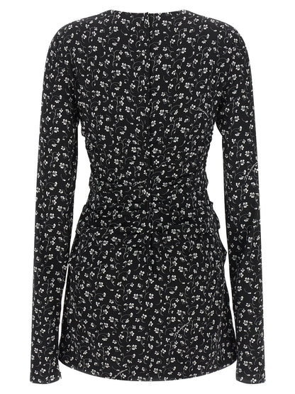 Dolce & Gabbana Black Silk Short Dress