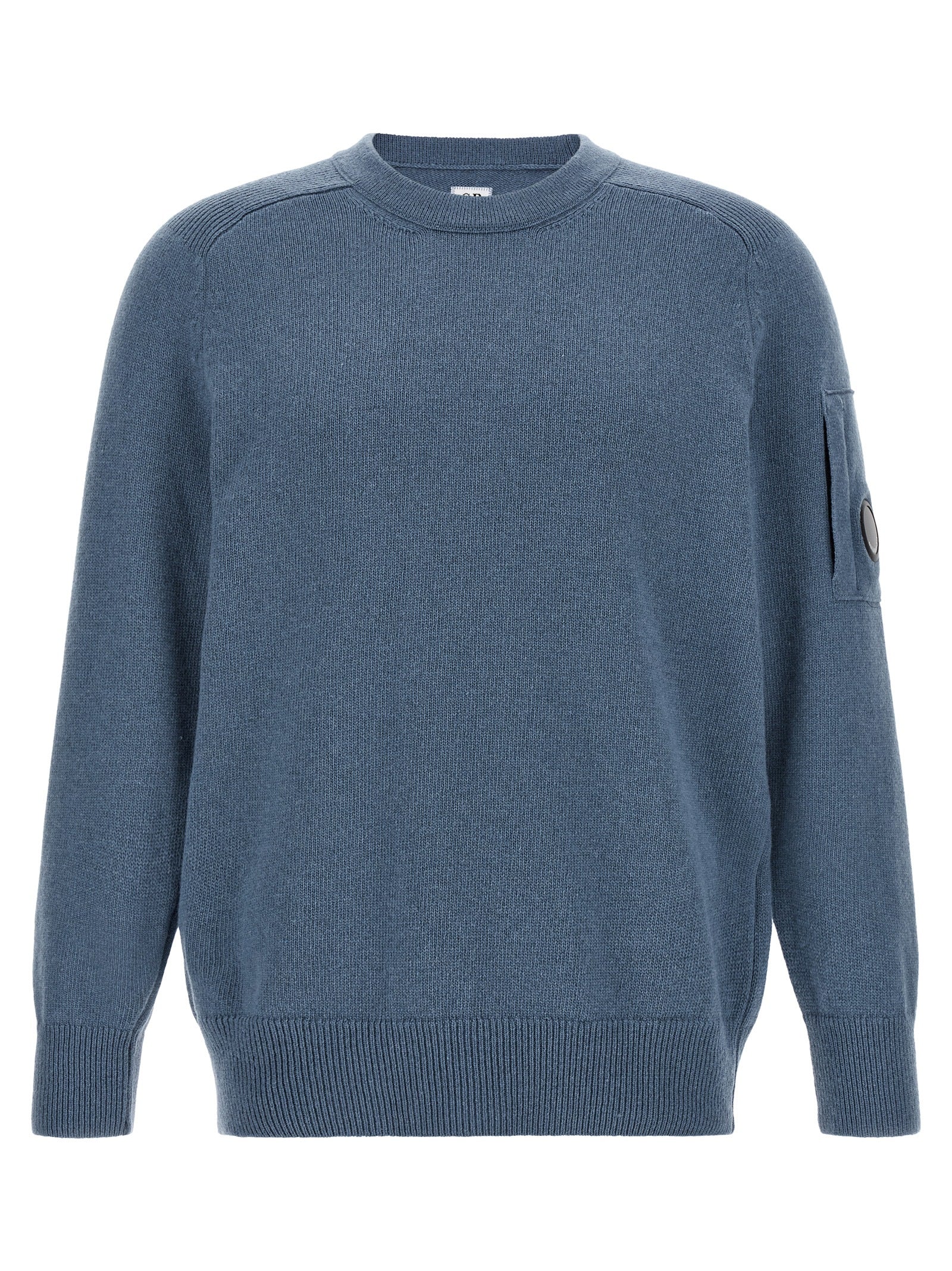 C.P. Company Blue Wool Cardigan