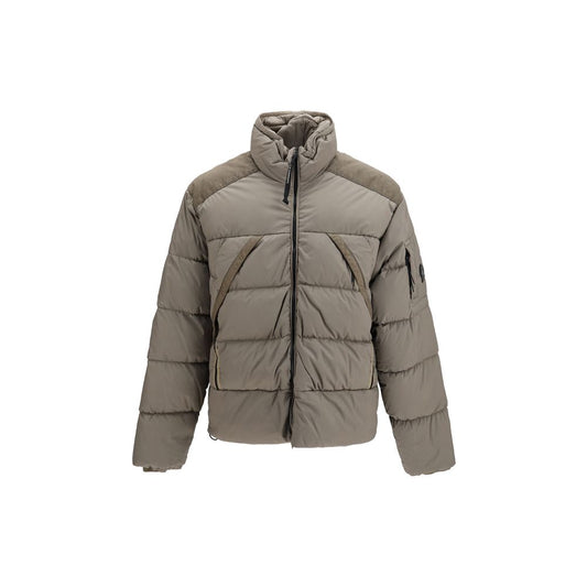 C.P. Company Gray Polyamide Full-Length Jacket