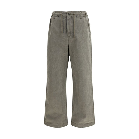 Golden Goose Bicolor Cotton Casual Pants