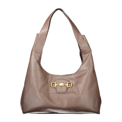 Guess Jeans Brown Women's Polyurethane Bag