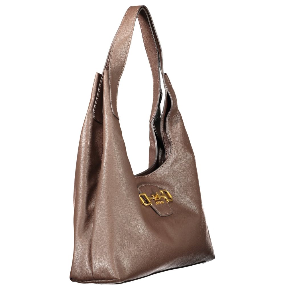 Guess Jeans Brown Women's Polyurethane Bag