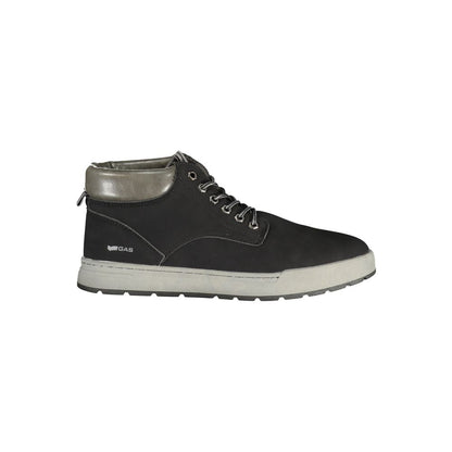 GAS black men’s lace-up boots