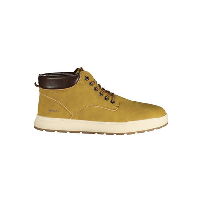GAS beige men’s lace-up boots