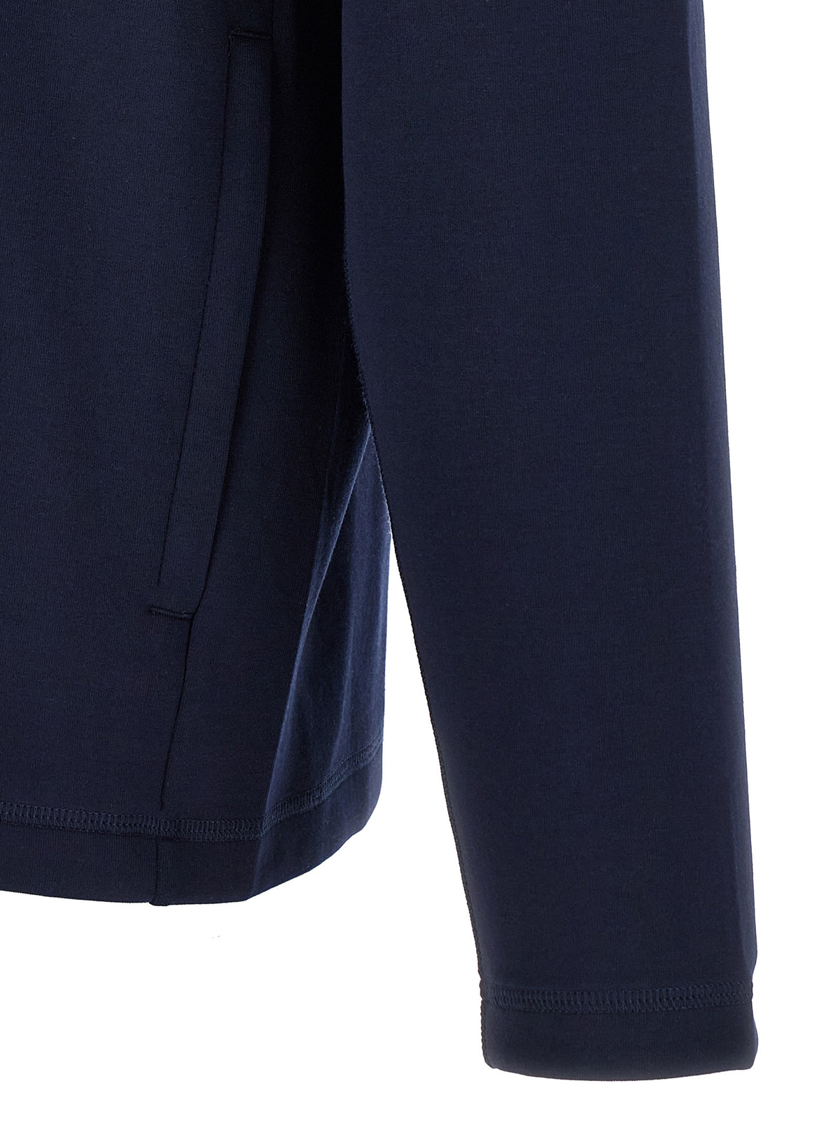 Lacoste Blue Polyester Sweatshirt