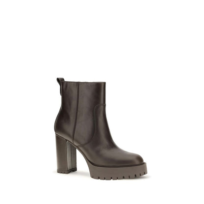 PINKO Clara 01 brown calf leather ankle boots
