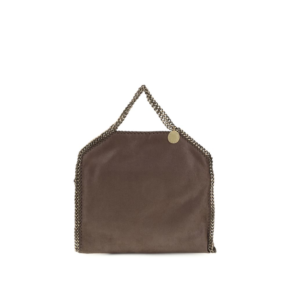 Stella McCartney Brown Falabella Foldable Tote Bag in Polyamide