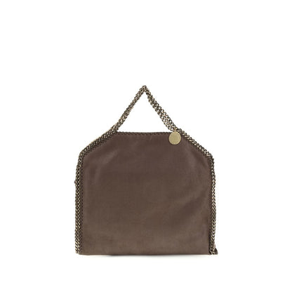 Stella McCartney Brown Falabella Foldable Tote Bag in Polyamide
