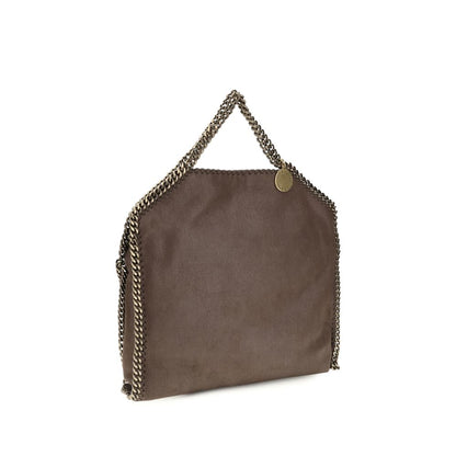Stella McCartney Brown Falabella Foldable Tote Bag in Polyamide