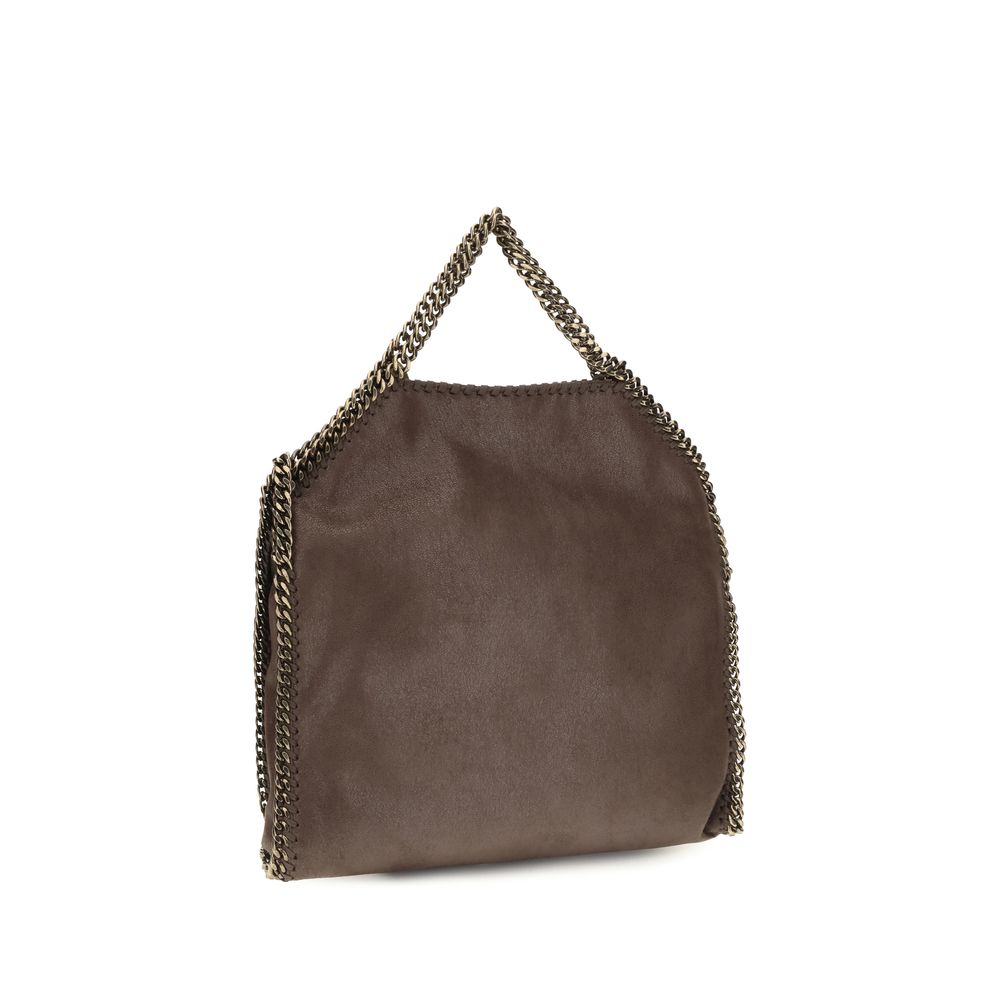 Stella McCartney Brown Falabella Foldable Tote Bag in Polyamide