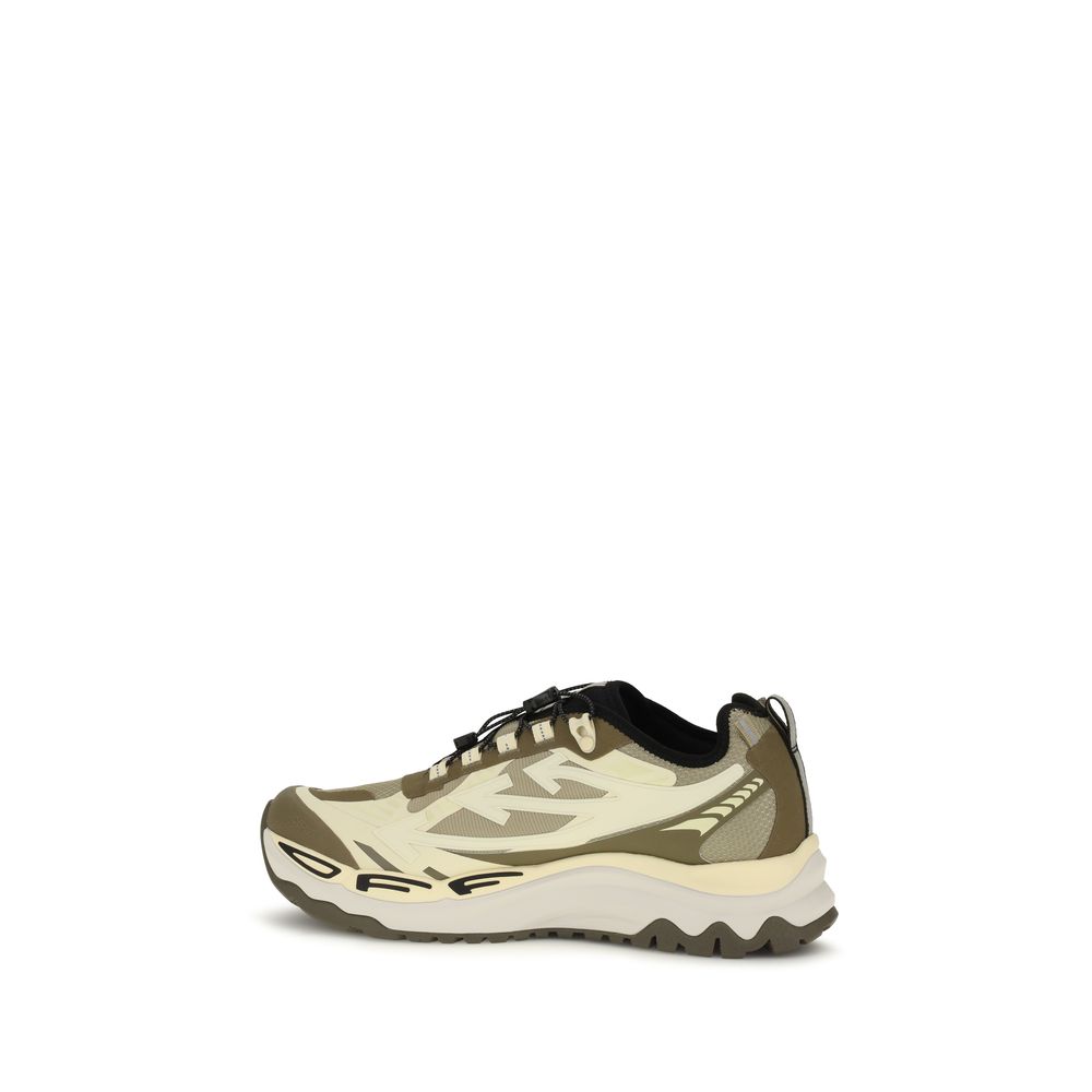Off-White BRB Trail Low bicolor polyester sneakers