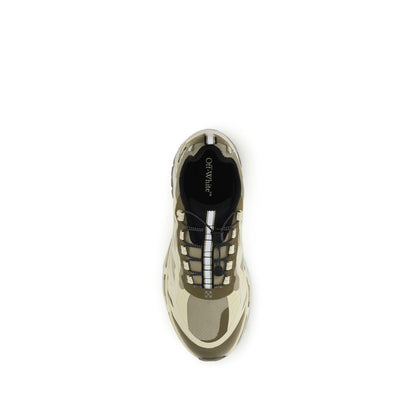Off-White BRB Trail Low bicolor polyester sneakers