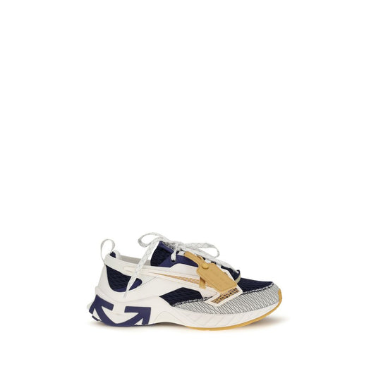 Off-White multicolor fabric sneakers