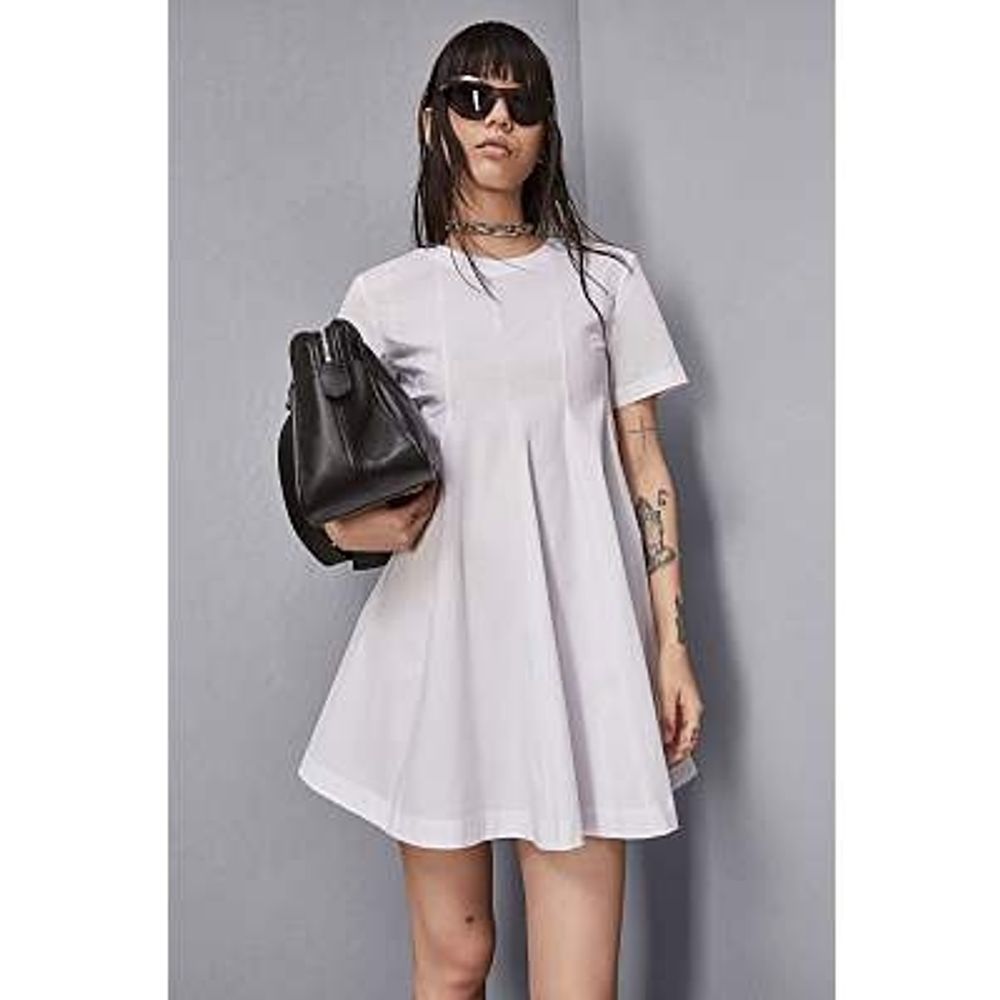Patrizia Pepe white cotton dress