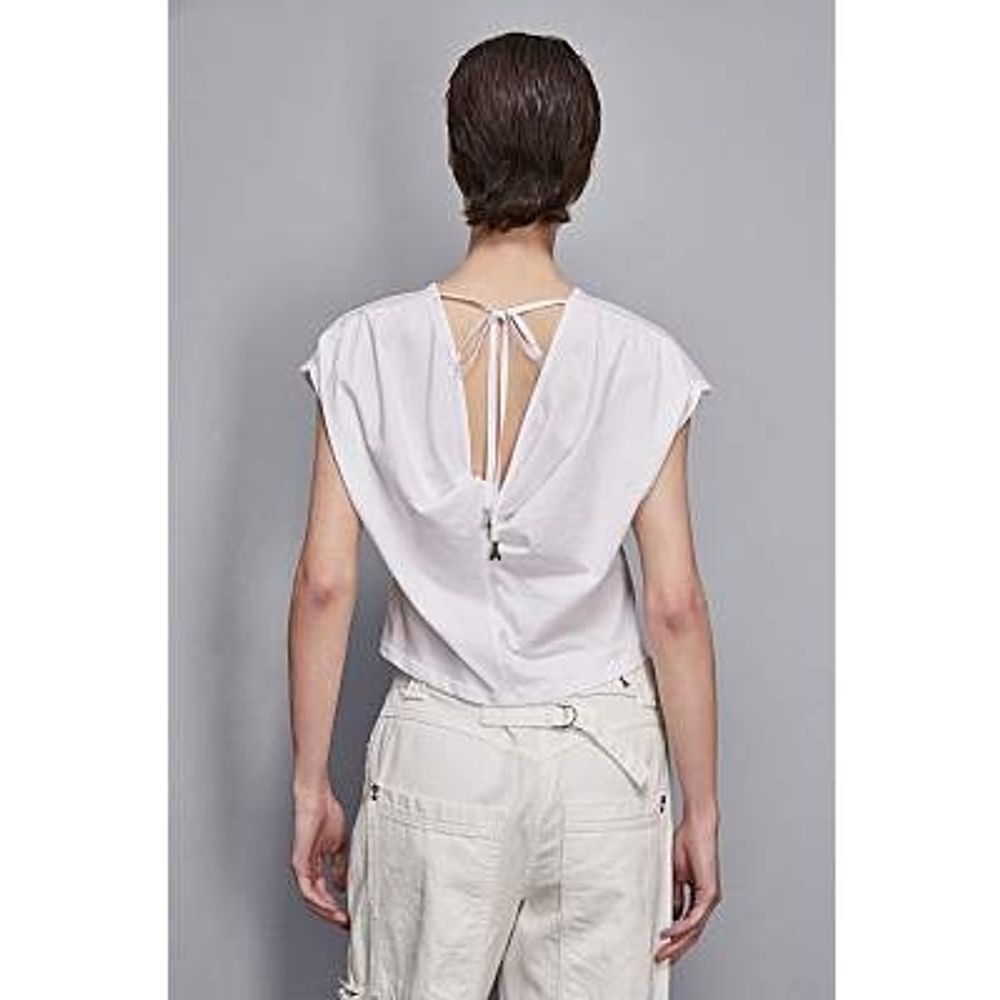 White Patrizia Pepe cotton T-shirt