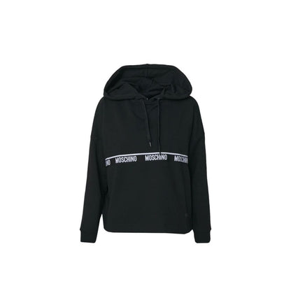 Black Moschino cotton sweatshirt