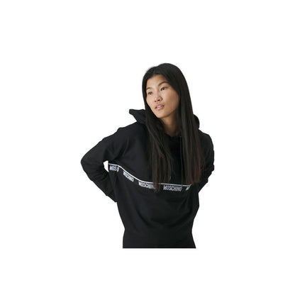 Black Moschino cotton sweatshirt