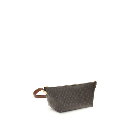 Brown Saint Laurent leather shoulder bag