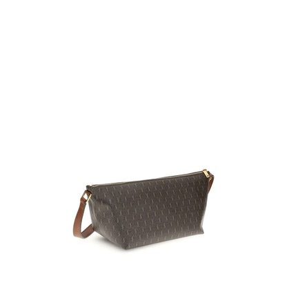 Brown Saint Laurent leather shoulder bag