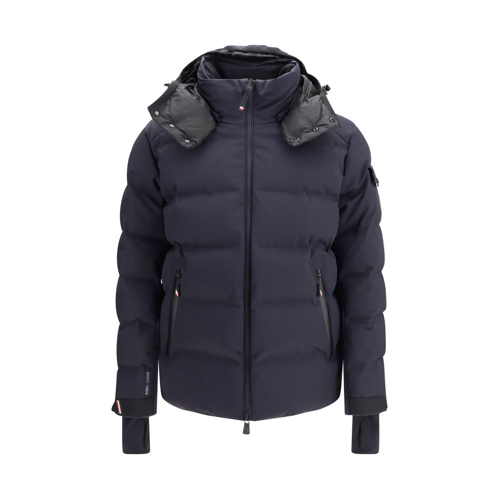 Blue Moncler Grenoble Montgetech ski jacket in polyamide