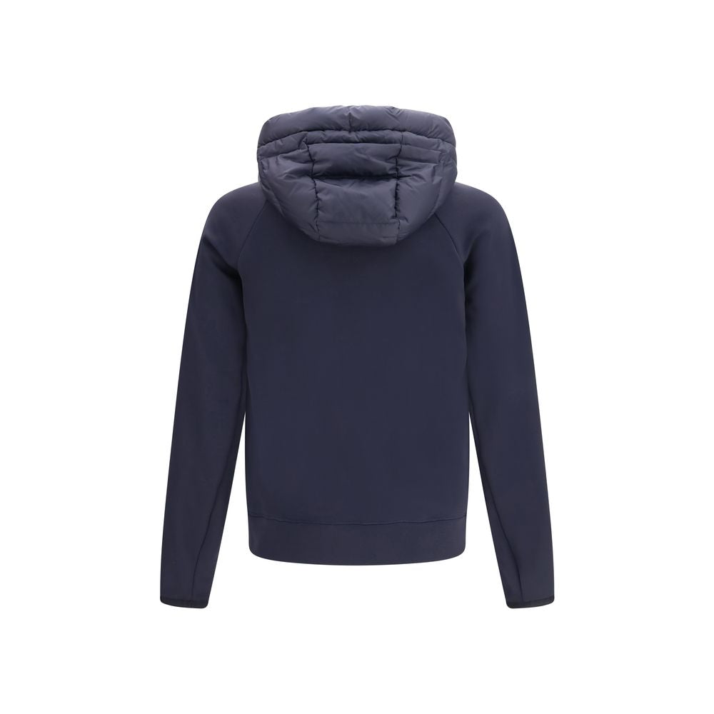 Moncler Grenoble blue Polartec® zip-up sweatshirt