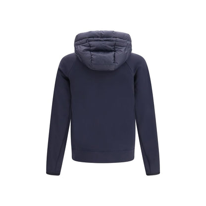 Moncler Grenoble blue Polartec® zip-up sweatshirt