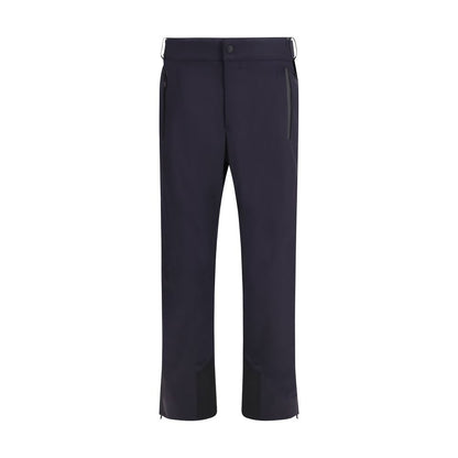 Moncler Grenoble blue polyamide ski pants