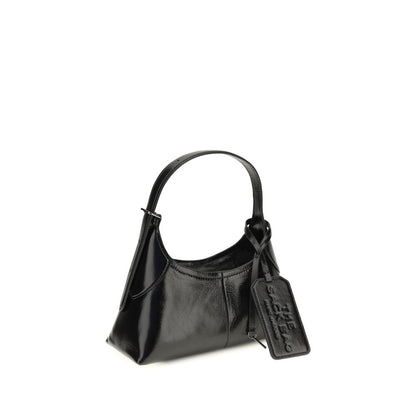 Marc Jacobs Black Calf Leather Bos Taurus Shoulder Bag