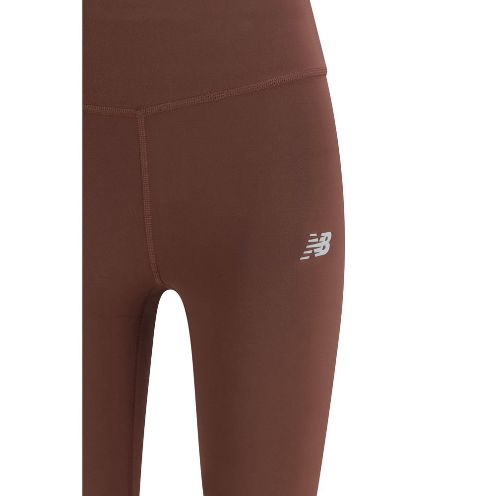 New Balance Bordeaux recycled polyester leggings