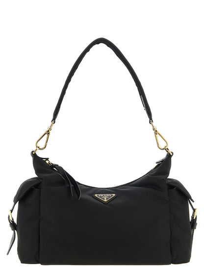Prada Black Polyamide Shoulder Bag