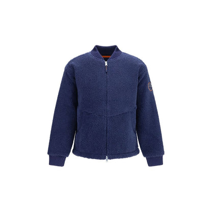 Napapijri Blue Recycled Polyester Sweatshirt
