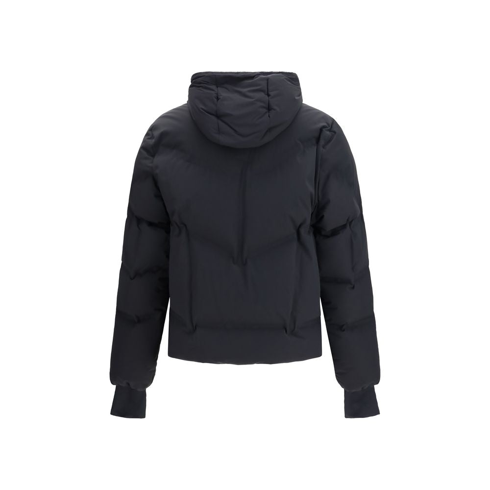 Moncler Grenoble black polyamide ski jacket