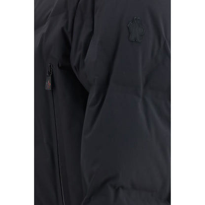 Moncler Grenoble black polyamide ski jacket