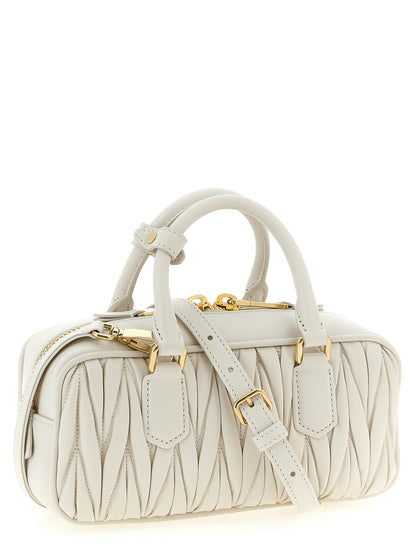 Miu Miu White Leather Handbag
