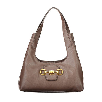 Brown Guess Jeans Sunset bag in polyurethane