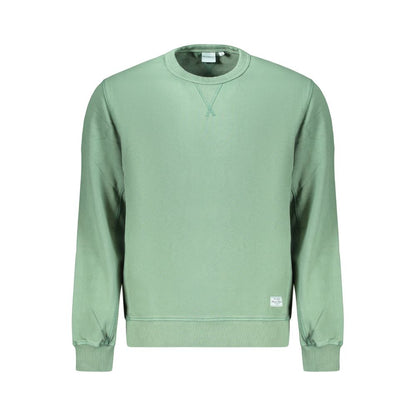 Pepe Jeans Jasper Crew green cotton sweatshirt for men