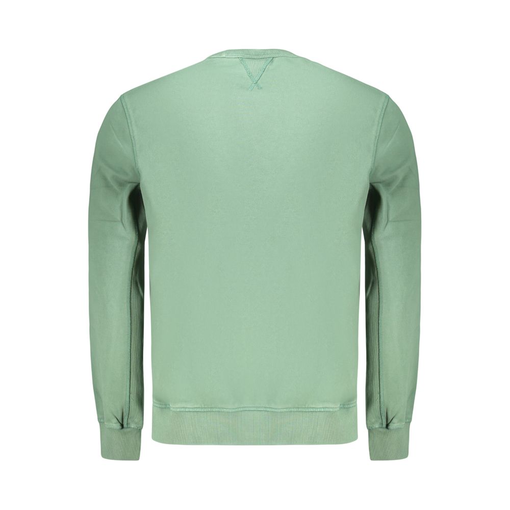 Pepe Jeans Jasper Crew green cotton sweatshirt for men
