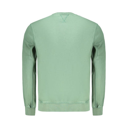 Pepe Jeans Jasper Crew green cotton sweatshirt for men