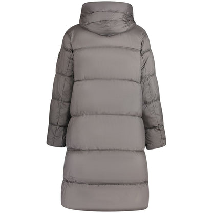 Pepe Jeans Lauren Long black polyester jacket